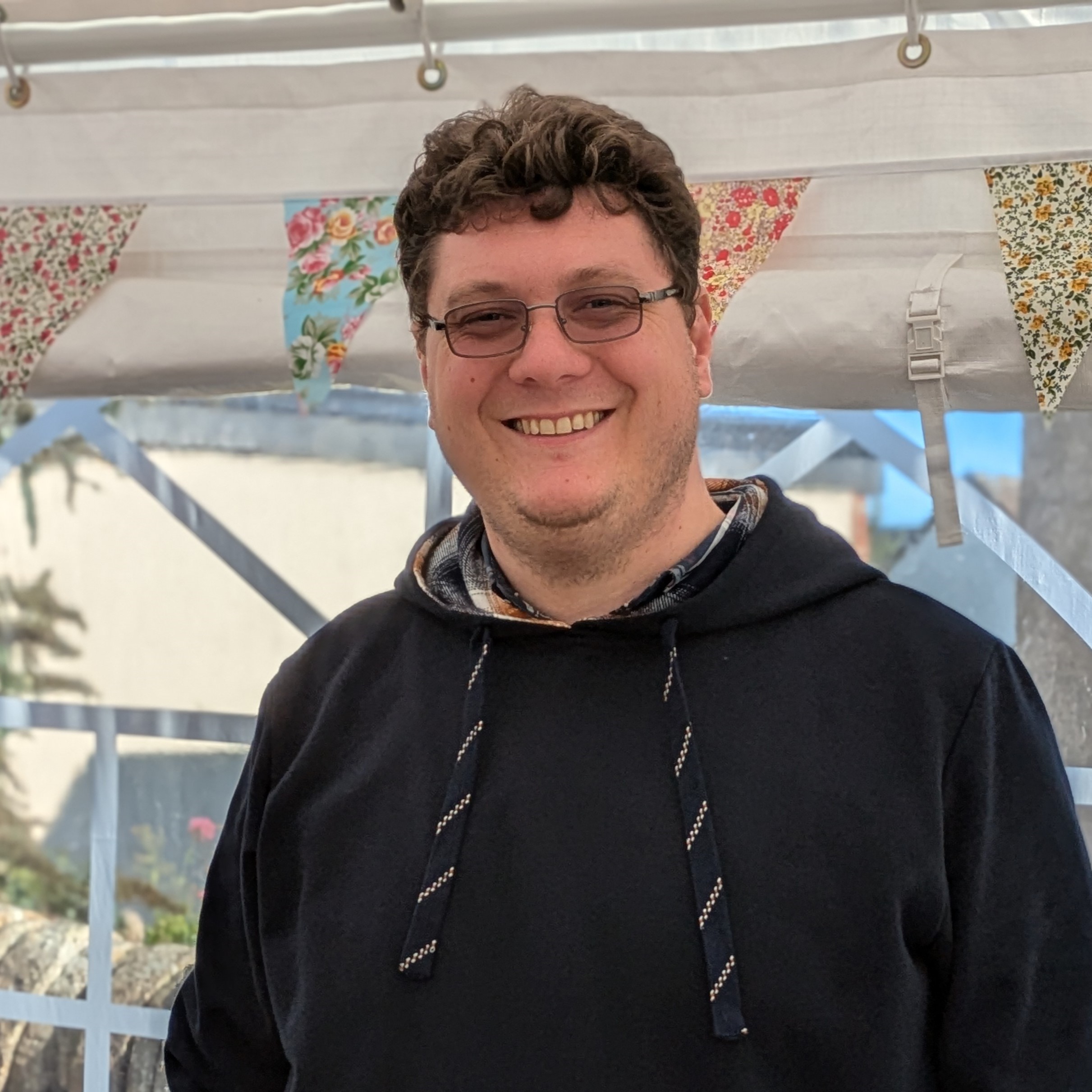 Richard Senior smiling